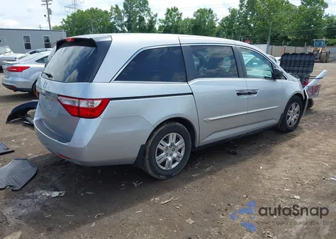 2011 Honda Odyssey Lx из США, поврежденный, VIN 5FNRL5H20BB059829